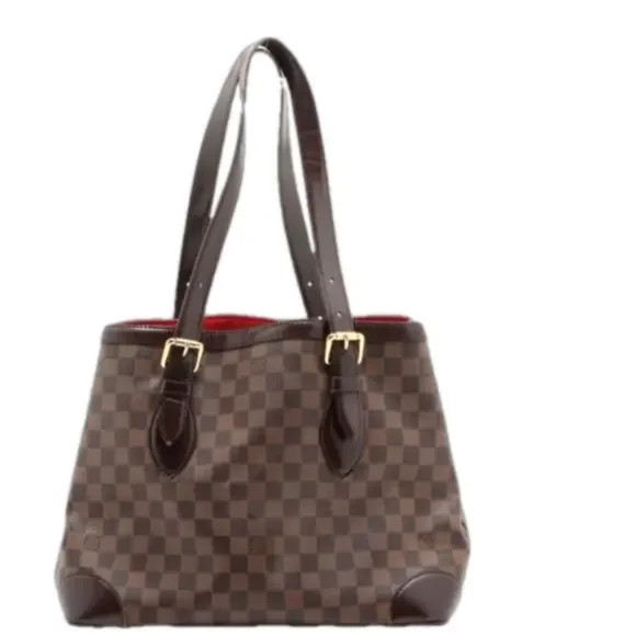 Authentic Louis Vuitton Damier Hampstead MM - Picture 2 of 13